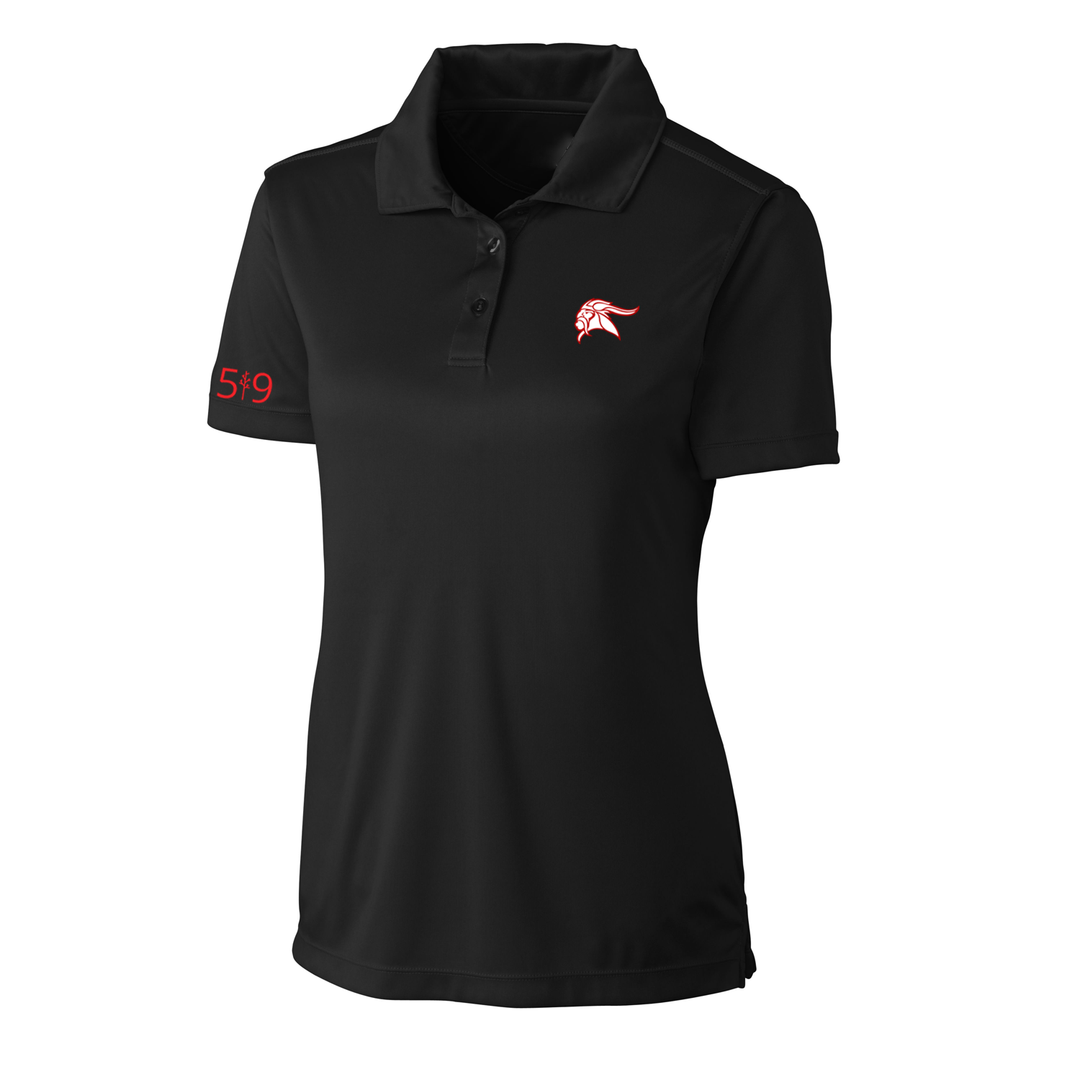 VIKINGS EMBROIDERED ATHLETIC POLO (WOMENS)