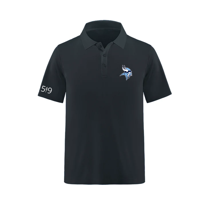 VIKINGS EMBROIDERED PIQUE POLO (MENS)