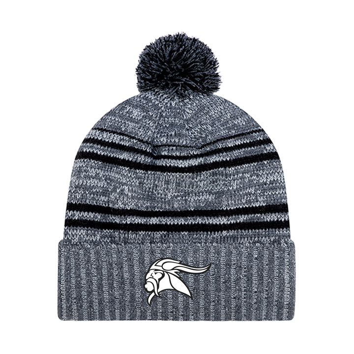 VIKINGS EMBROIDERED POM-POM TOQUE