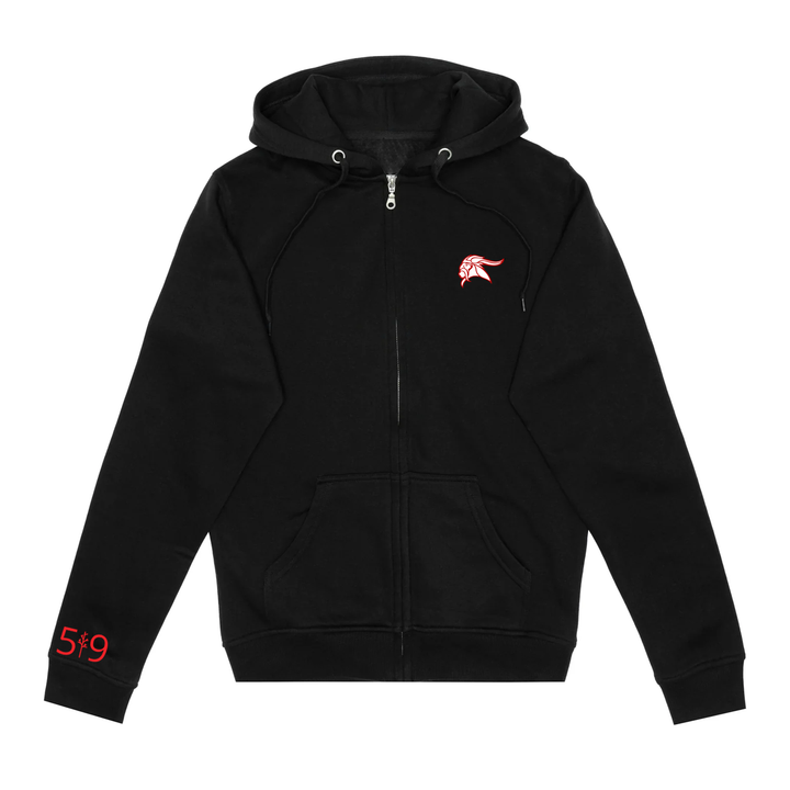 VIKINGS EMBROIDERED ZIP-UP (UNISEX)