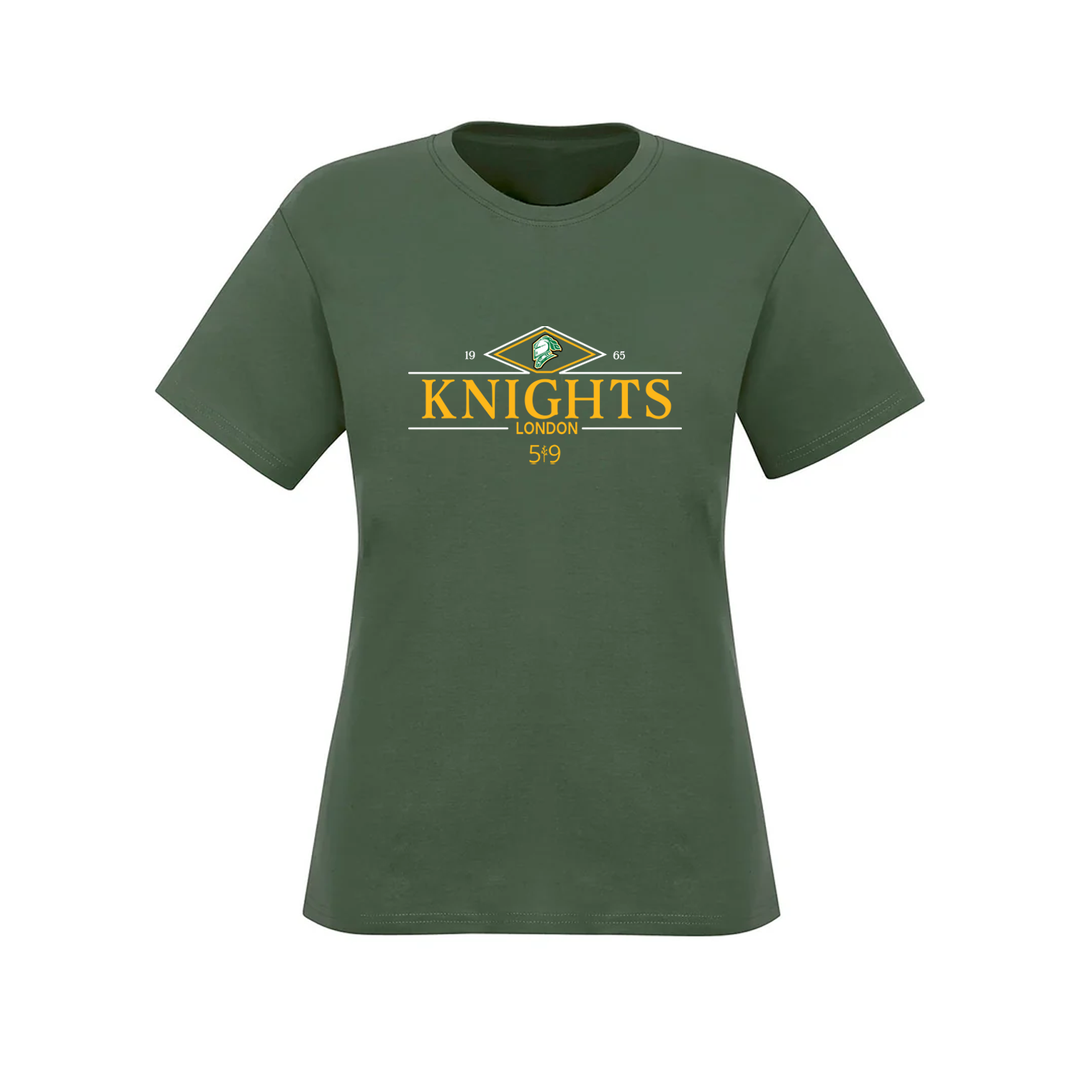 VINTAGE KNIGHTS TEE (WOMENS)