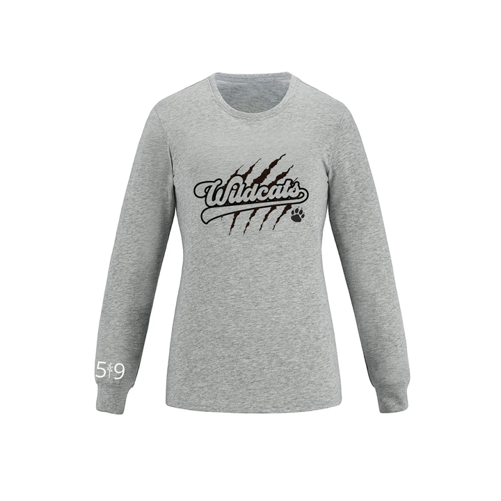 WILDCATS CLAW LONG SLEEVE (WOMENS)