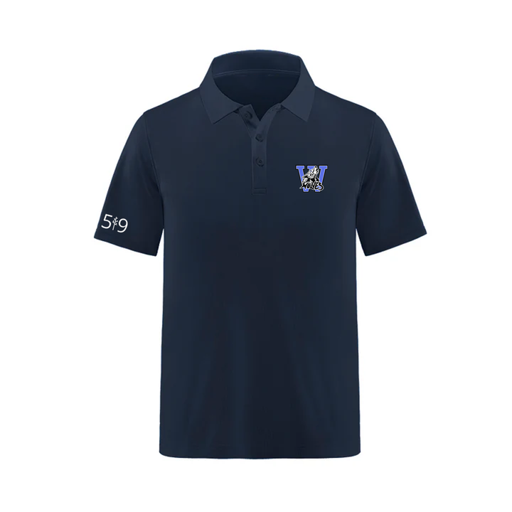 WOLVES EMBROIDERED PIQUE POLO (MENS)