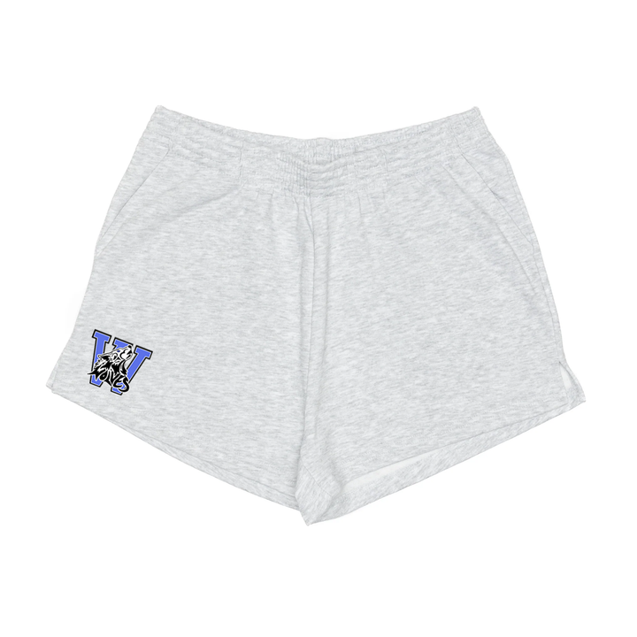 WOLVES EMBROIDERED SWEAT SHORTS (WOMENS)