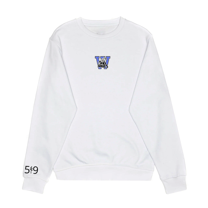 WOLVES EMBROIDERED CREW (YOUTH)