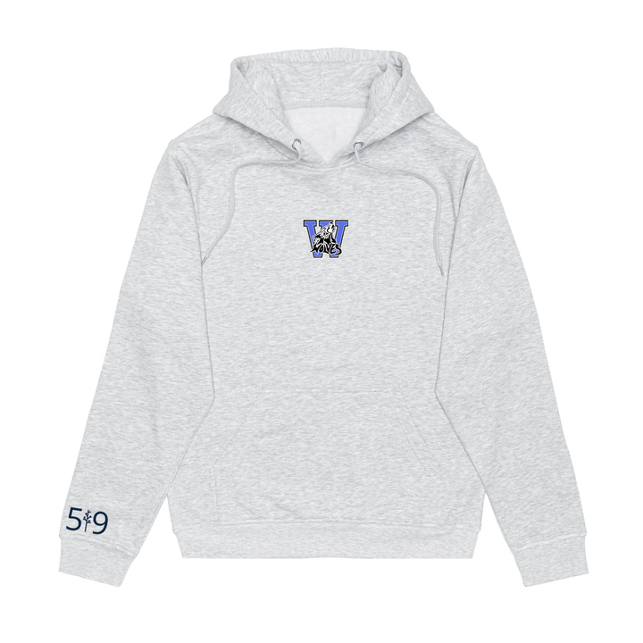 WOLVES EMBROIDERED HOODIE (UNISEX)