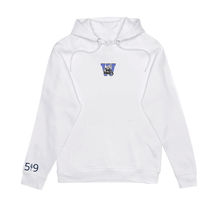 WOLVES EMBROIDERED HOODIE (UNISEX)