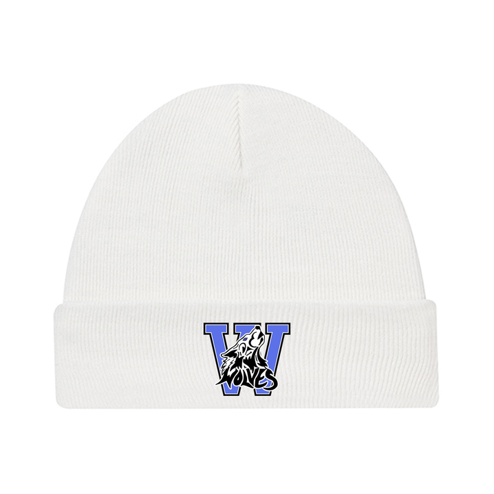 WOLVES EMBROIDERED TOQUE