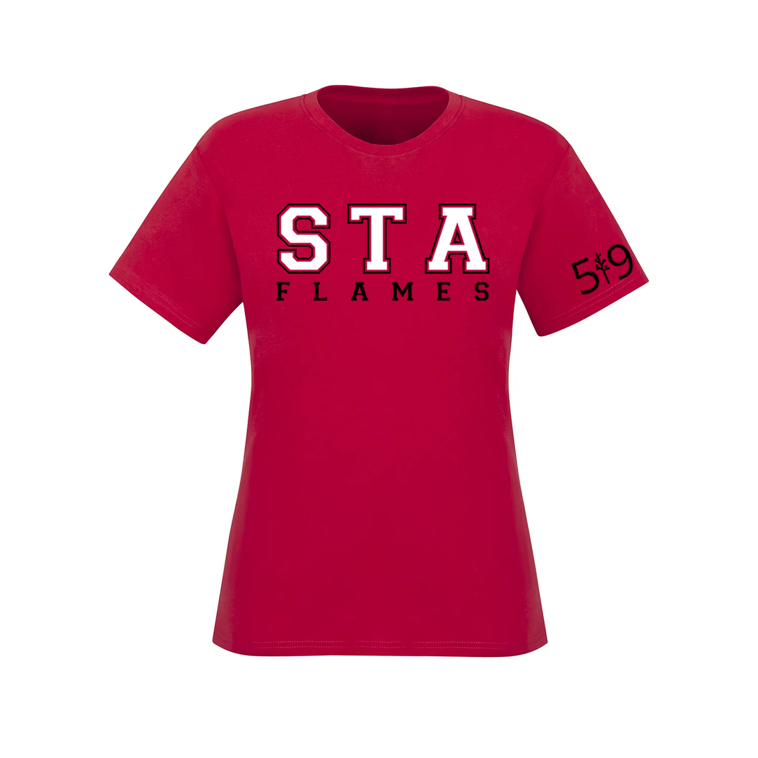 STA FLAMES TEE (WOMENS)